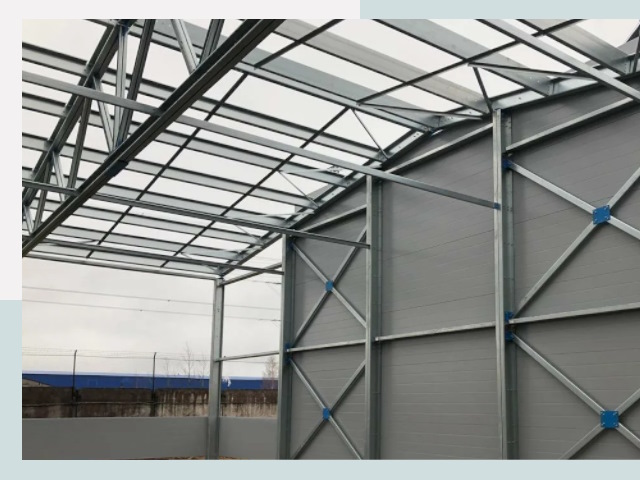 Каркасные ангары от СтальСтрой-Нвн по цене от 614 руб.