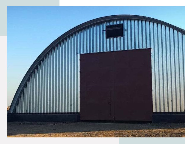 Бескаркасные ангары в Невинномысске