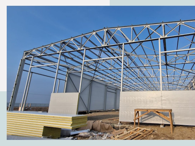 Утепленные ангары в Невинномысск от 614 руб. за м²