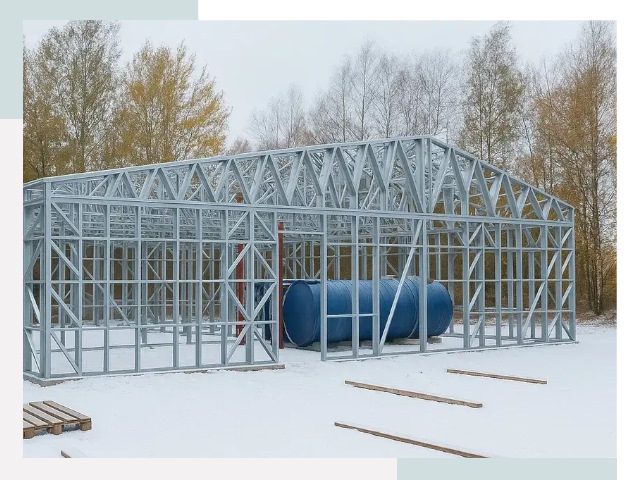 Металлические ангары в Невинномысске