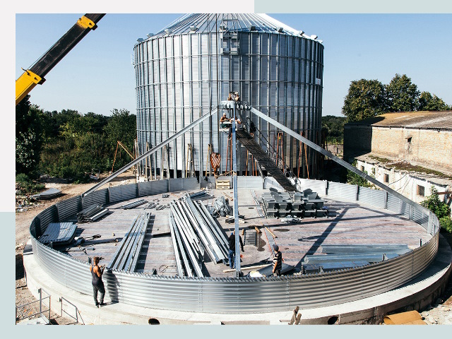 Силосы для зерна в Невинномысск от 614 руб. - Надёжное хранение