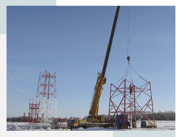 Монтаж вышек связи в Невинномысске