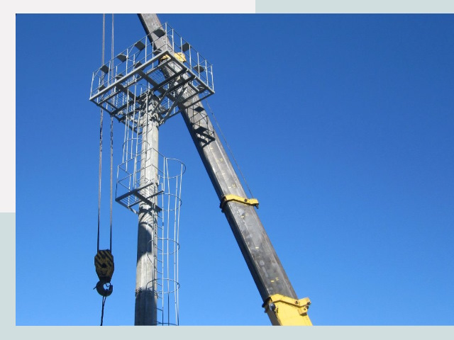 Монтаж осветительных мачт в Невинномысск от 614 руб.