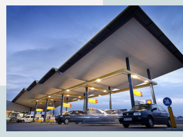 Навесы для АЗС в Невинномысск от 614 руб. - Защита и комфорт