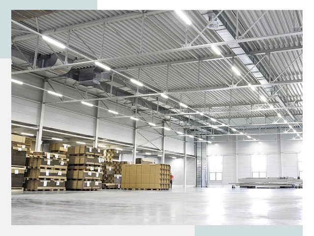 Освещение ангаров в Невинномысске