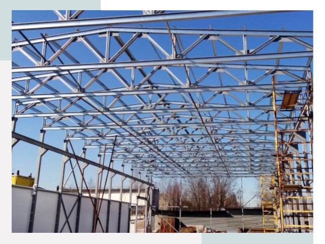 Металлокаркасы для складов в Невинномысске